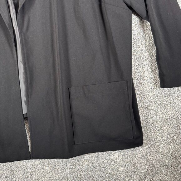 Versailles Blazer Womens 30W Plus Office Minimalist Open Front Vintage 90s Retro - Picture 3 of 11